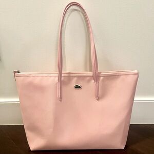 Lacoste Pink Tote Bag